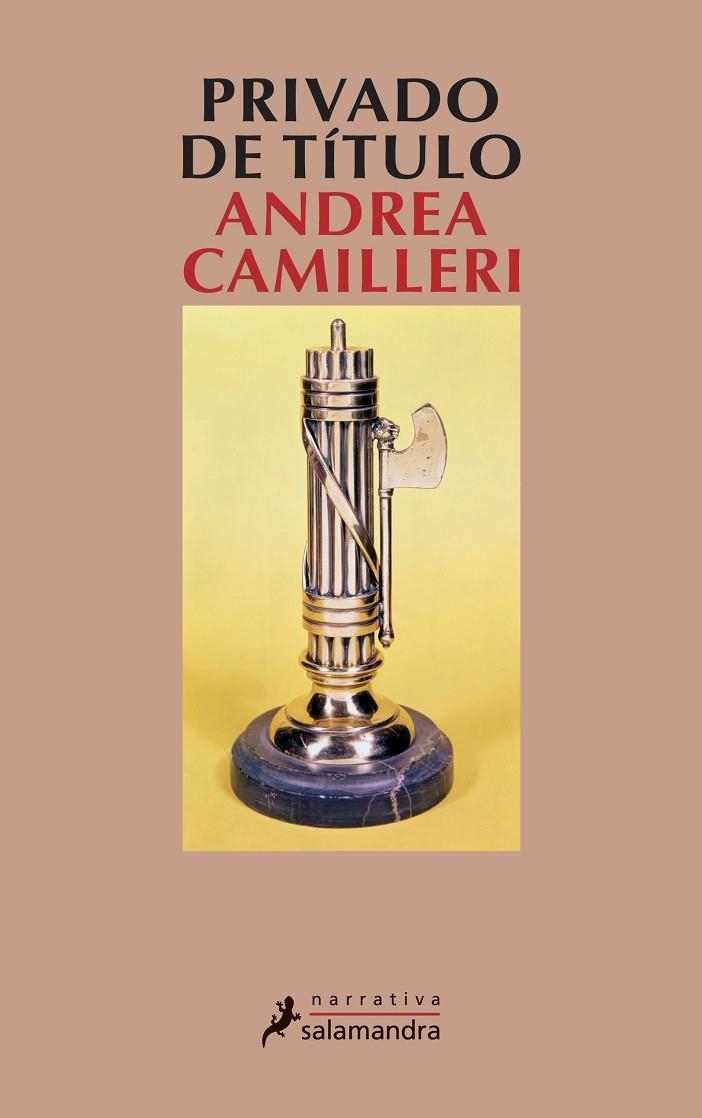 Privado de título | 9788498380774 | Camilleri, Andrea