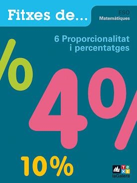 Quadern 6: Proporcionalitat i percentatges | 9788441216105 | Pascual, Josep;Roig, Albert