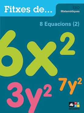 Quadern 8: Equacions (2) | 9788441216129 | Pascual, Josep;Roig, Albert