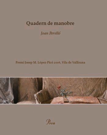 Quadern de manobre | 9788484379638 | Perelló Ginard, Joan
