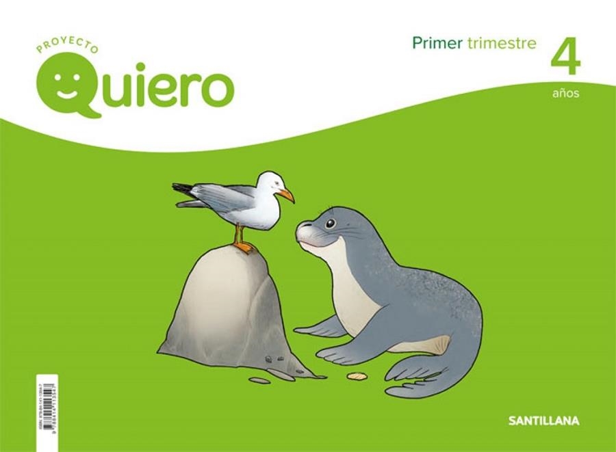 QUIERO 4 AÑOS 1 TRIM | 9788414113547 | Varios autores