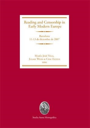 Reading and Censorship in Early Modern Europe | 9788449026553 | Vega, María José;Weiss, Julian;Esteve, Cesc