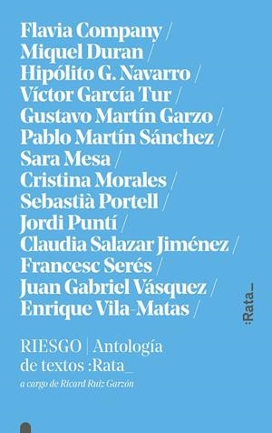 Riesgo | 9788494489136 | Varios autores