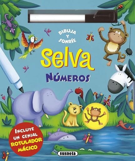 Selva - números | 9788467719581 | Susaeta, Equipo
