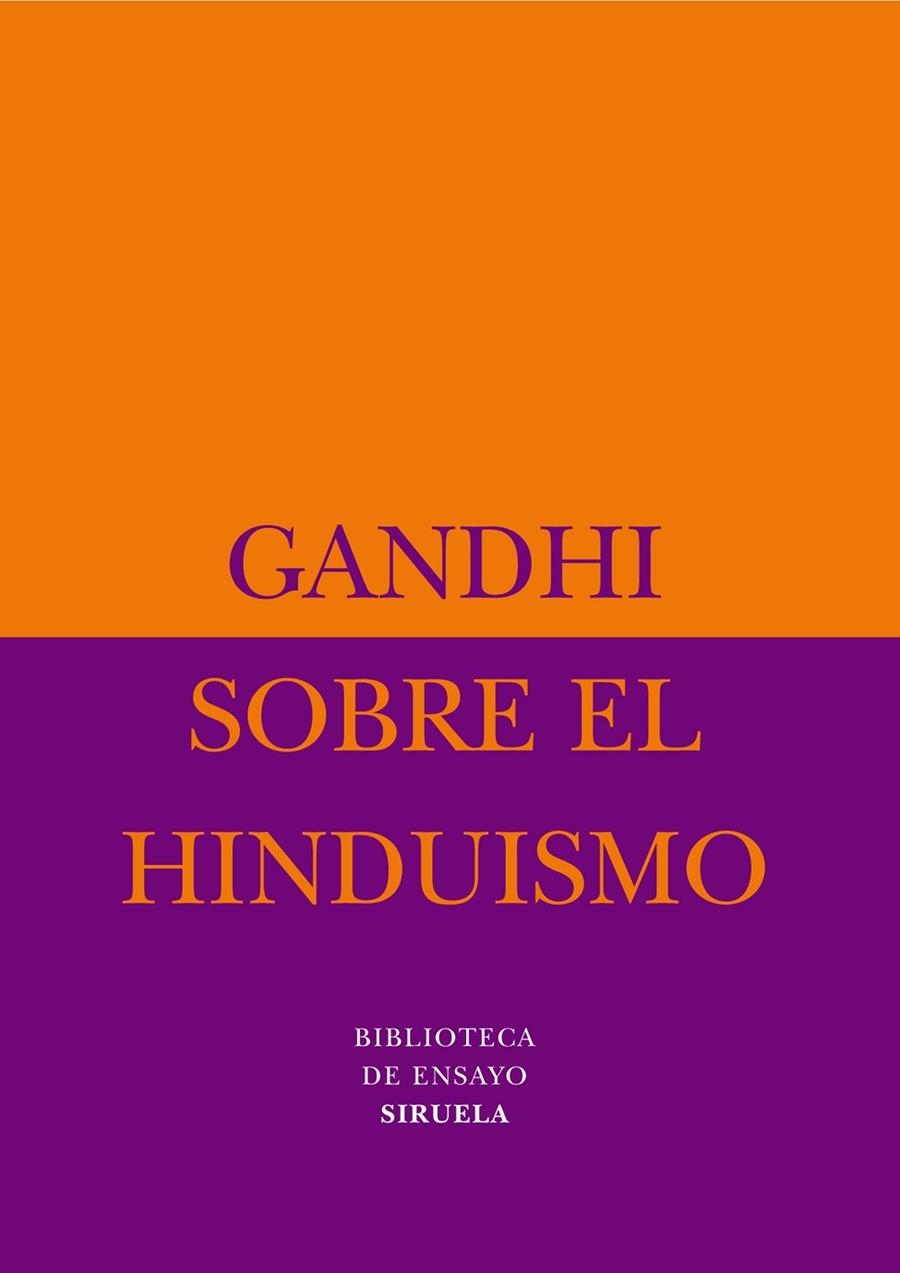 Sobre el hinduismo | 9788498410167 | Gandhi, Mahatma