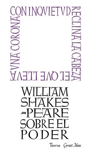 Sobre el poder (Serie Great Ideas 7) | 9788430600274 | William Shakespeare