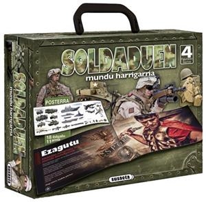 Soldaduen mundu harrigarria | 9788467746181 | Uriel, Roberto;Cuenca, Rocío