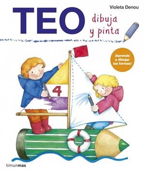 Teo dibuja y pinta | 9788408117919 | Denou, Violeta