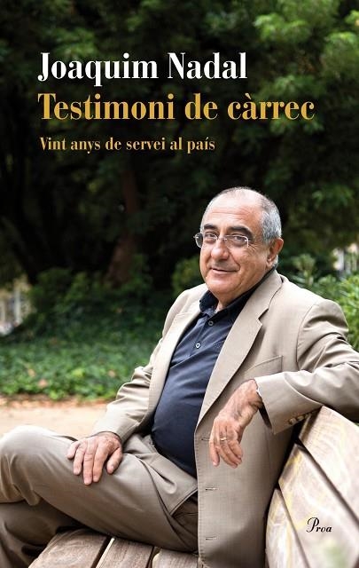Testimoni de càrrec | 9788475884400 | Nadal Farreras, Joaquim