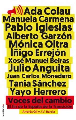 Voces del cambio | 9788416306473 | Barcia, J.V.;Gil, Andrés