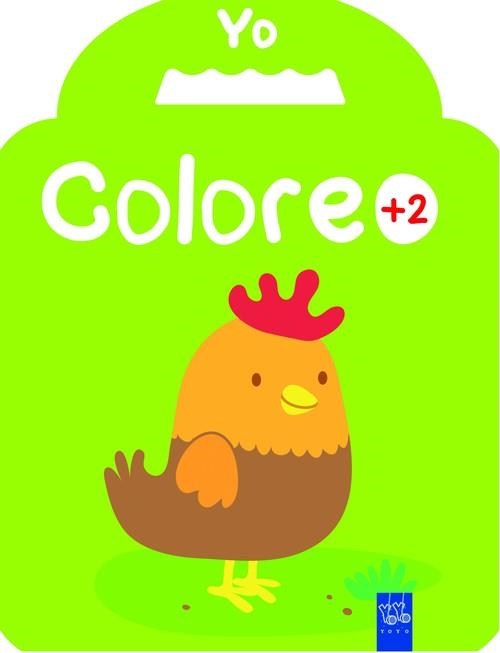 Yo coloreo +2. Gallina | 9788408164579 | YOYO