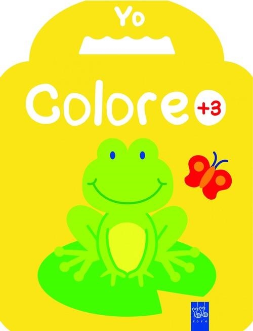 Yo coloreo +3. Rana | 9788408164609 | YOYO