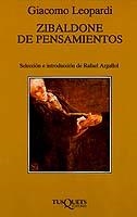 Zibaldone de pensamientos | 9788472231276 | Leopardi, Giacomo