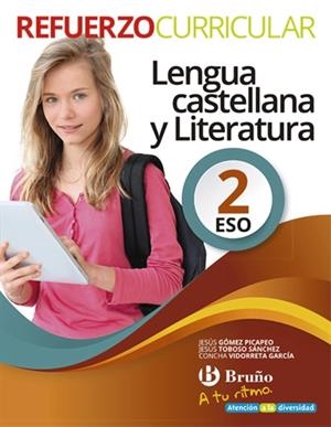 A TU RITMO REFUERZO CURRICULAR LENGUA CASTELLANA Y LITERATURA 2 ESO | 9788469617113 | GÓMEZ PICAPEO, JESÚS;TOBOSO SÁNCHEZ, JESÚS;VIDORRETA GARCÍA, CONCHA