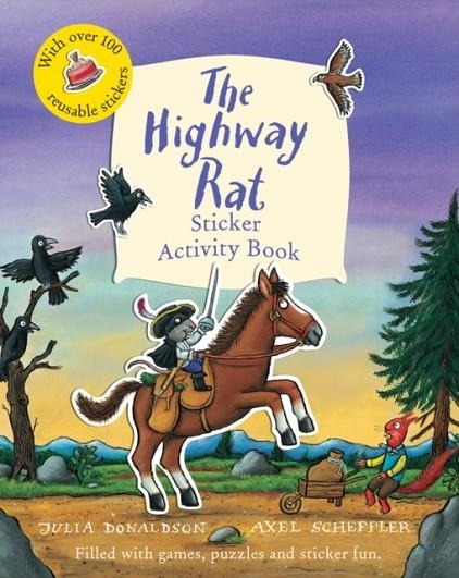 THE HIGHWAY RAT STICKER ACTIVITY BOOK | 9781407180762 | JULIA DONALDSON