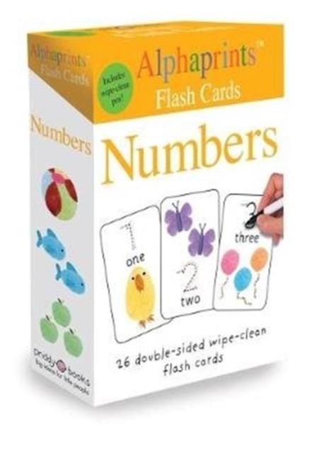ALPHAPRINTS FLASHCARDS NUMBERS | 9781783416127 | ROGER PRIDDY