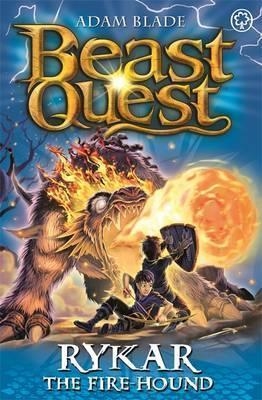 BEAST QUEST: RYKAR THE FIRE HOUND : SERIES 20 BOOK 4 | 9781408343258 | ADAM BLADE
