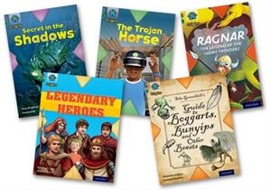 PROJECT X ORIGINS: GREY BOOK BAND, OXFORD LEVEL 12: MYTHS AND LEGENDS: MIXED PACK OF 5 | 9780198393825 | TONY BRADMAN, KATE SCOTT, CHARLOTTE GUILLAIN, GILLIAN HOWELL