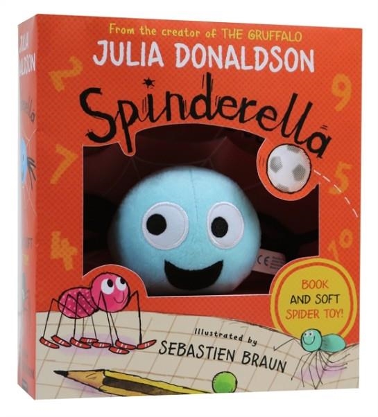 SPINDERELLA BOOK AND PLUSH SET | 9781405291569 | JULIA DONALDSON