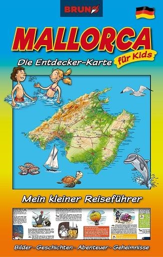 MALLORCA MAP - PARA NIÑOS ALEMÁN | 9789925740147 | BRUNO