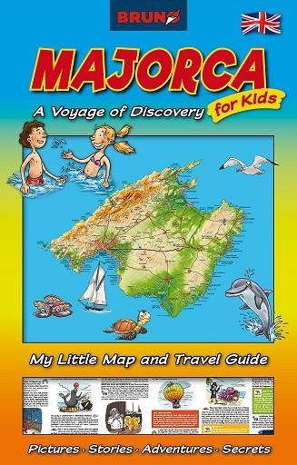 MALLORCA MAP - PARA NIÑOS INGLÉS | 9789925740154 | BRUNO