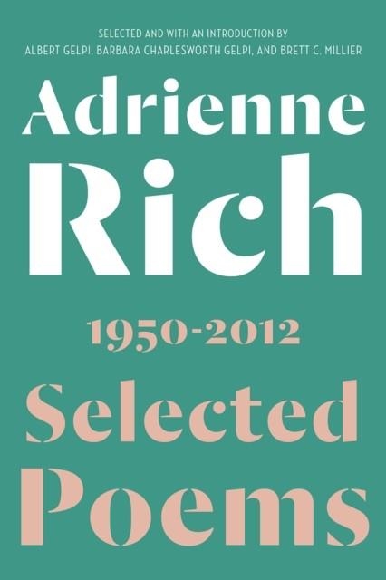 SELECTED POEMS | 9780393355116 | ADRIENNE RICH