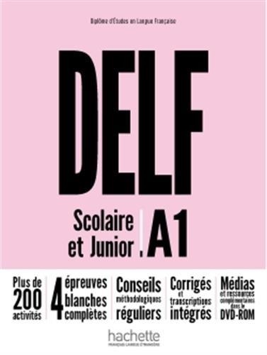 DELF A1 SCOLAIRE ET JUNIOR+DVDR | 9782014016260