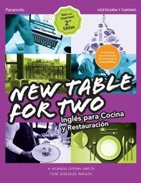 NEW TABLE FOR TWO: INGLES PARA COCINA Y RESTAURACION | 9788428339025 | MARIA DE LOS MILAGROS ESTEBAN GARCIA