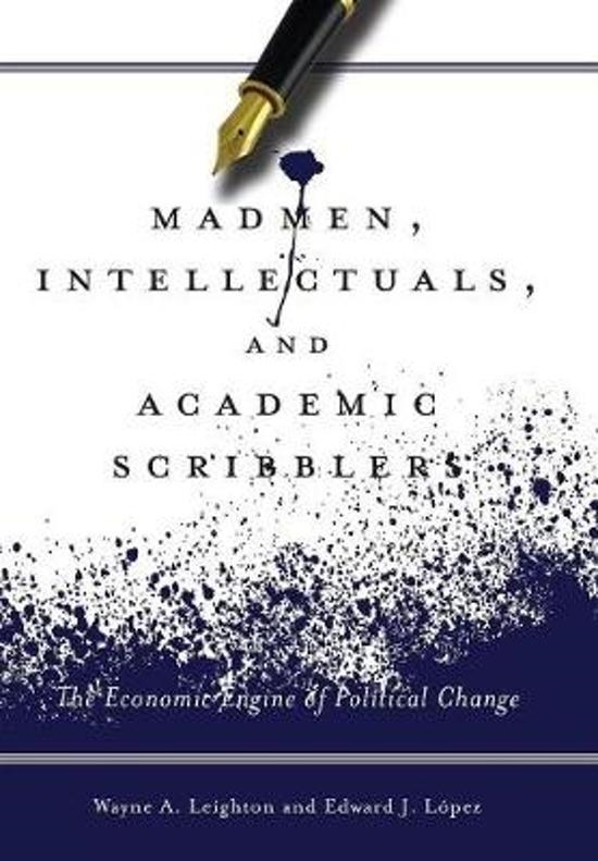 MADMEN, INTELLECTUALS, AND ACADEMIC SCRIBBLERS | 9780804780971