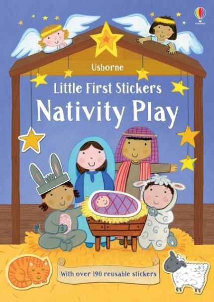 LITTLE FIRST STICKERS NATIVITY PLAY | 9781474956628 | FELICITY BROOKS