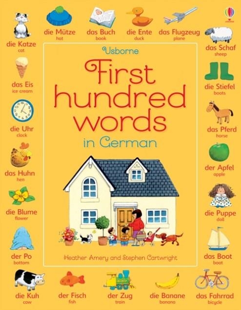 FIRST HUNDRED WORDS IN GERMAN | 9781409596929 | HEATHER AMERY
