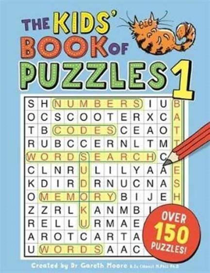 THE KIDS' BOOK OF PUZZLES 1 | 9781780555041 | DR GARETH MOORE
