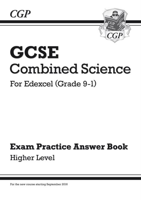 GCSE COMBINED SCIENCE EDEXCEL ANSWERS WB HIGHER | 9781782945031 | CGP BOOKS
