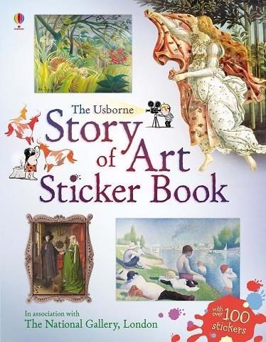 STORY OF ART STICKER BOOK | 9781474953092 | SARAH COURTAULD