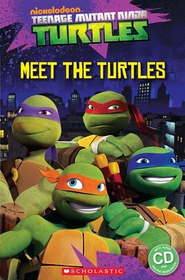 MEET THE TURTLES! (BOOK + CD)  STARTER LEVEL – YLE PRE-STARTERS | 9781909221819 | FIONA DAVIS