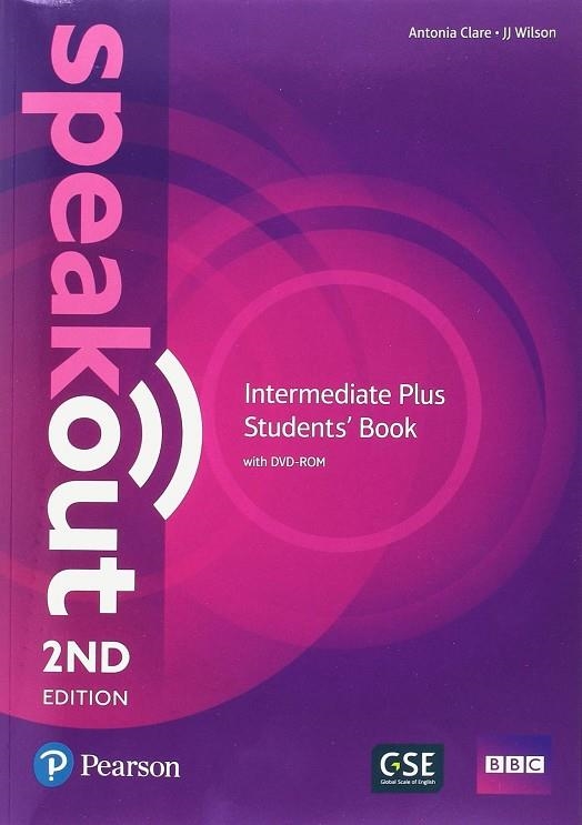 SPEAKOUT INTERMEDIATE PLUS 2ND EDITION STUDENTS BOOK/DVD-ROM/MEL/STUDY BOOSTER  | 9781292252018 | ANTONIA CLARE