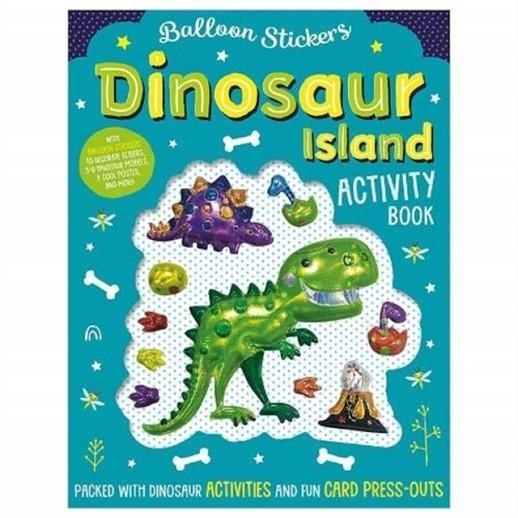 DINOSAUR ISLAND STICKER AND ACTIVITY BOOK | 9781788437103 | VA