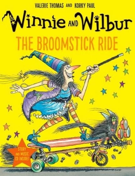 WINNIE AND WILBUR: THE BROOMSTICK RIDE + CD | 9780192749185 | VALERIE THOMAS