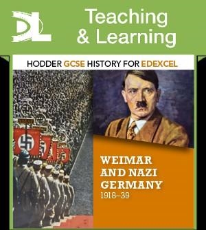 HODDER GCSE HISTORY FOR EDEXCEL: WEIMAR AND NAZI GERMANY DL T&L | 9781471867828 | PHIL ARKINSTALL, DAVE RAWLINGS, STEVE WAUGH, JOHN WRIGHT,