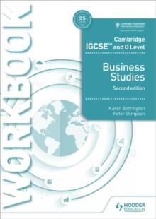 CAMBRIDGE IGCSE AND O LEVEL BUSINESS STUDIES WORKBOOK 2ND EDITION | 9781510421257 | KAREN BORRINGTON