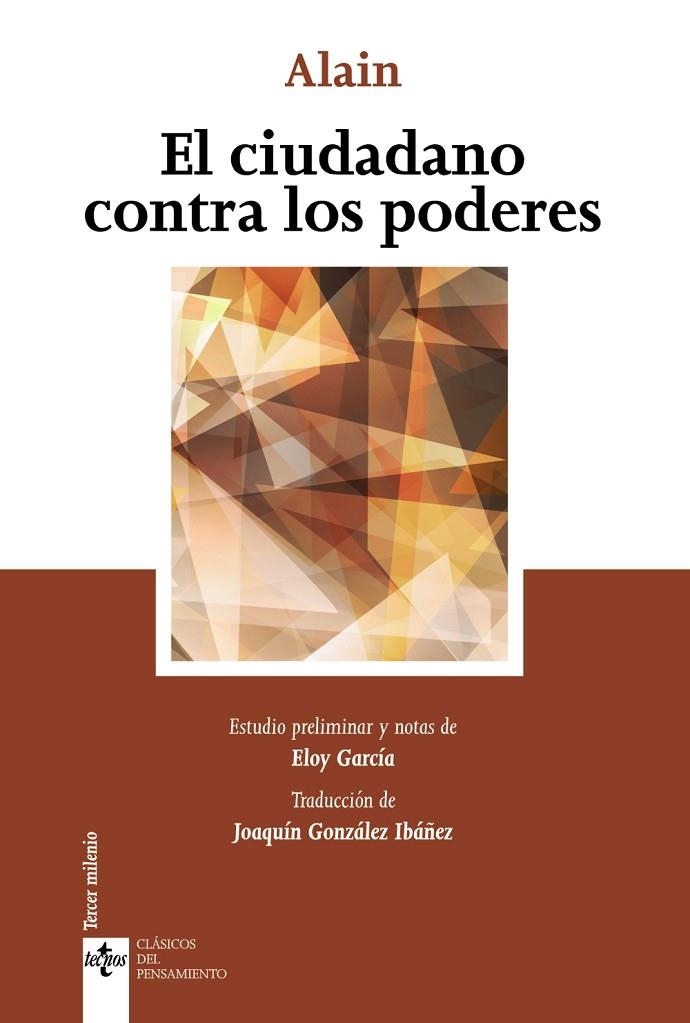 EL CIUDADANO CONTRA LOS PODERES | 9788430946648 | ALAIN