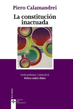 LA CONSTITUCIÓN INACTUADA | 9788430957347 | CALAMANDREI, PIERO