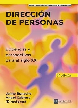 DIRECCIÓN DE PERSONAS | 9788420550374 | BONACHE, JAIME; CABRERA, ÁNGEL