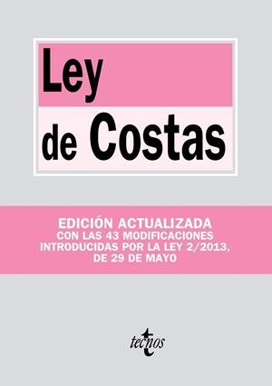 LEY DE COSTAS | 9788430959044 | EDITORIAL TECNOS