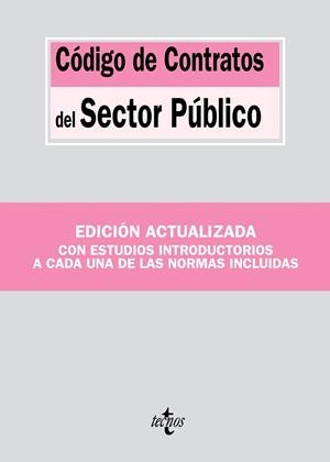 CÓDIGO DE CONTRATOS DEL SECTOR PÚBLICO | 9788430960828 | EDITORIAL TECNOS