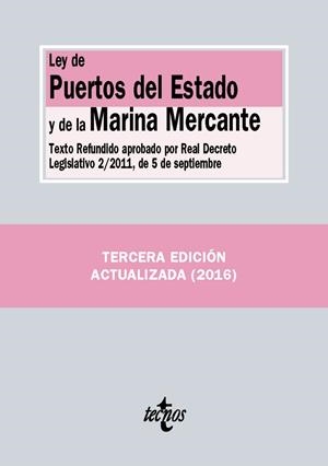 LEY DE PUERTOS DEL ESTADO Y DE LA MARINA MERCANTE | 9788430969159 | EDITORIAL TECNOS