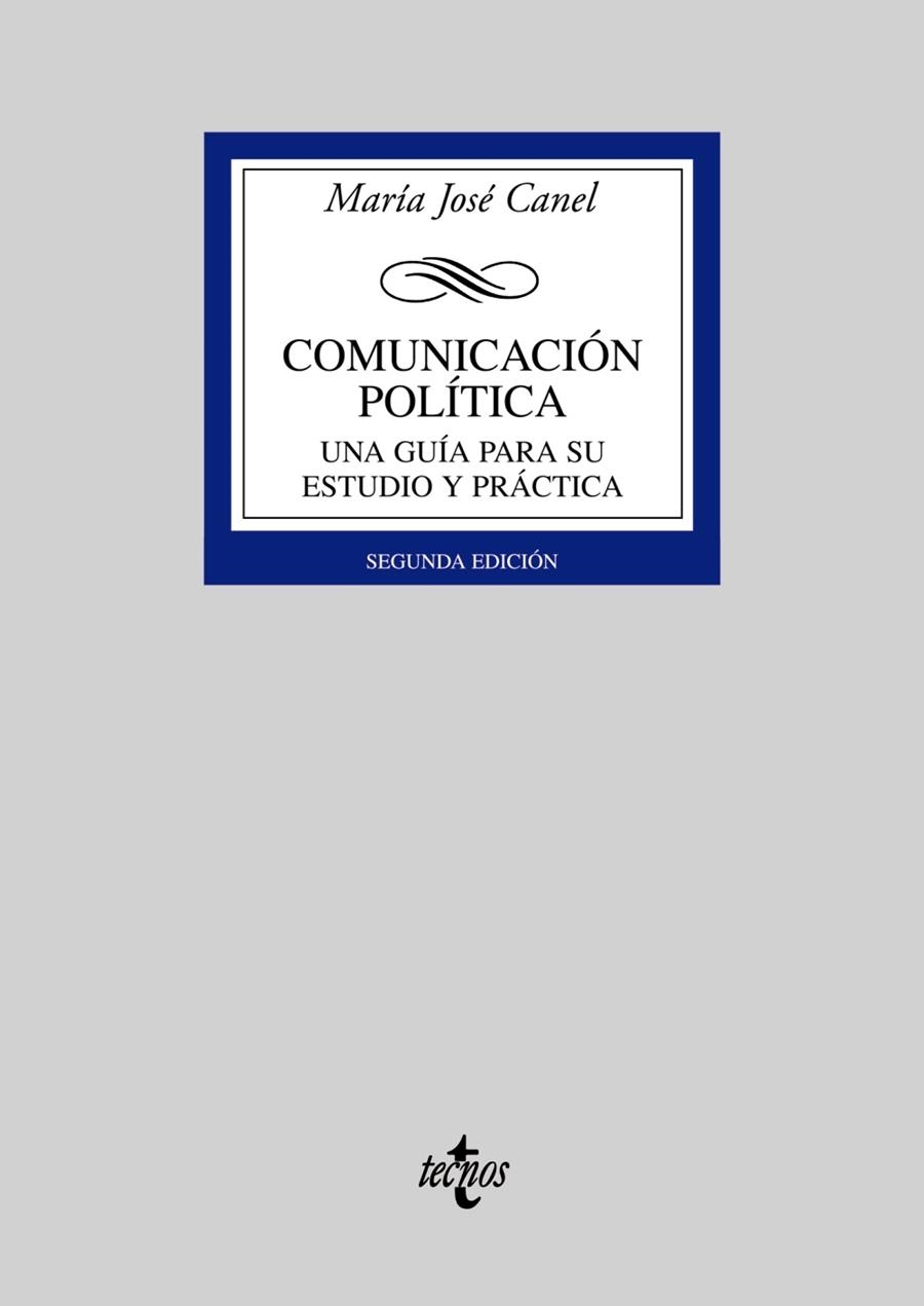 COMUNICACIÓN POLÍTICA | 9788430944408 | CANEL, MARÍA JOSÉ