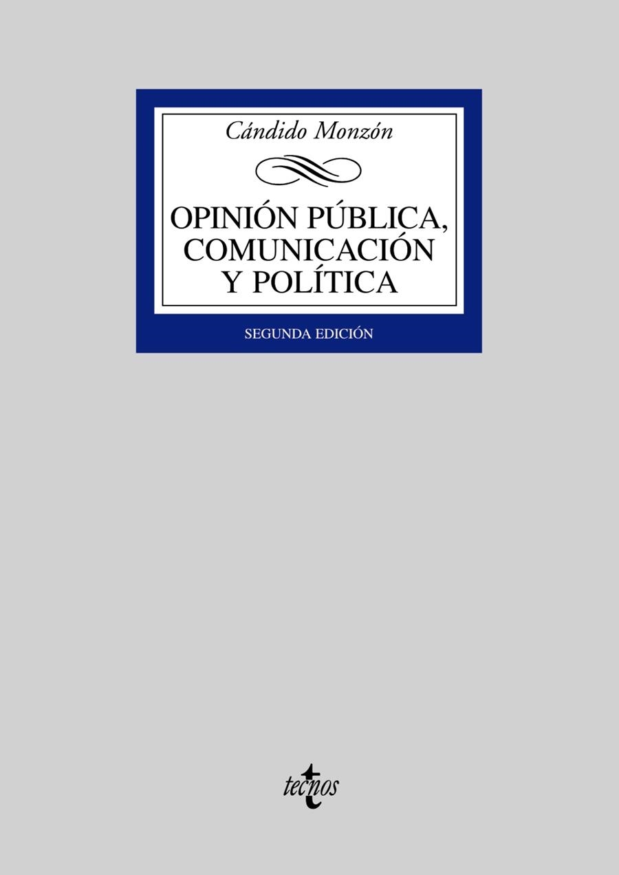 OPINIÓN PÚBLICA, COMUNICACIÓN Y POLÍTICA | 9788430944316 | MONZÓN, CÁNDIDO