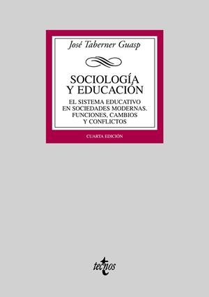 SOCIOLOGÍA Y EDUCACIÓN | 9788430946808 | TABERNER GUASP, JOSÉ