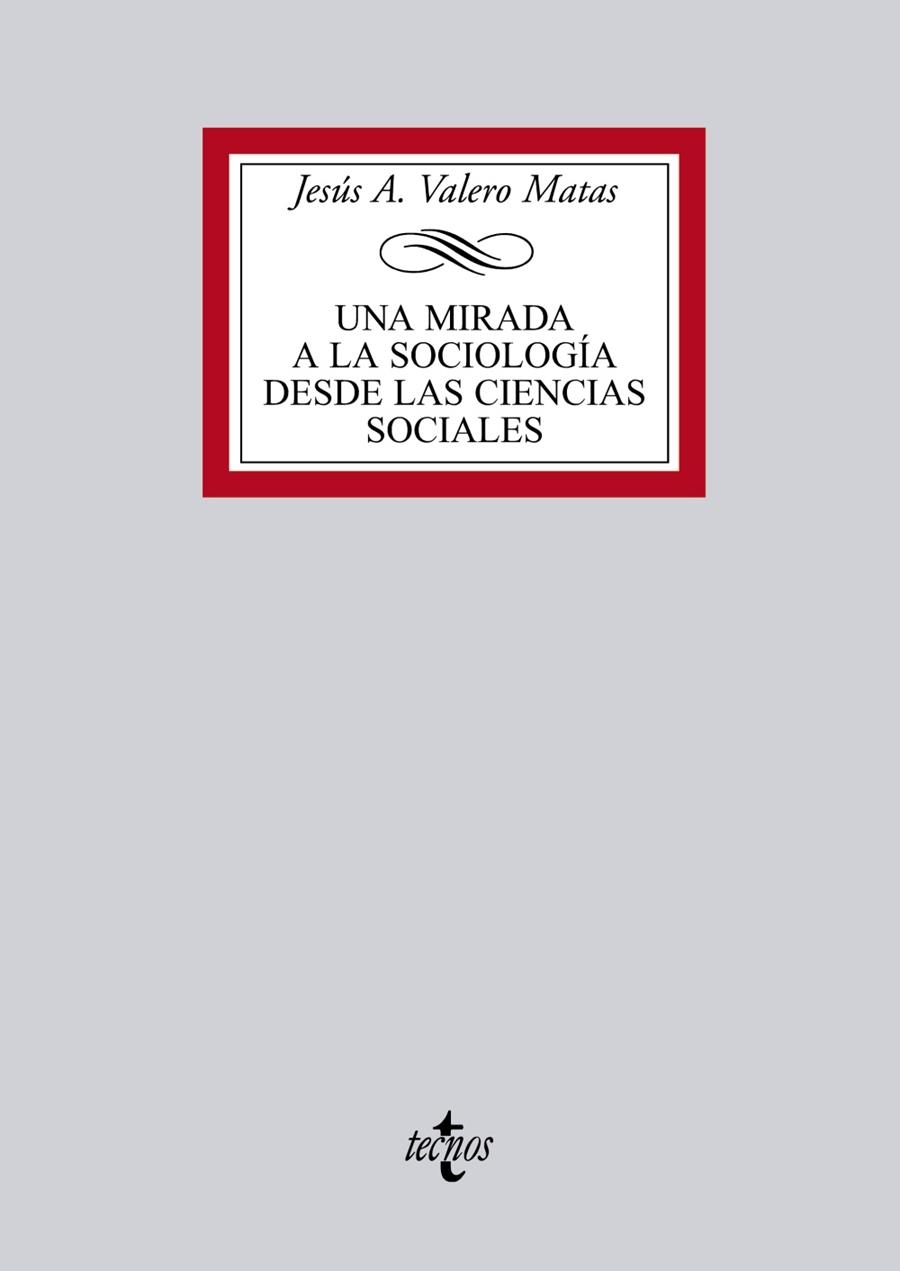 UNA MIRADA A LA SOCIOLOGÍA DESDE LAS CIENCIAS SOCIALES | 9788430949076 | VALERO MATAS, JESÚS A.